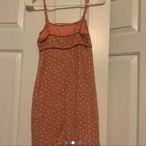 Pink UO floral print dress